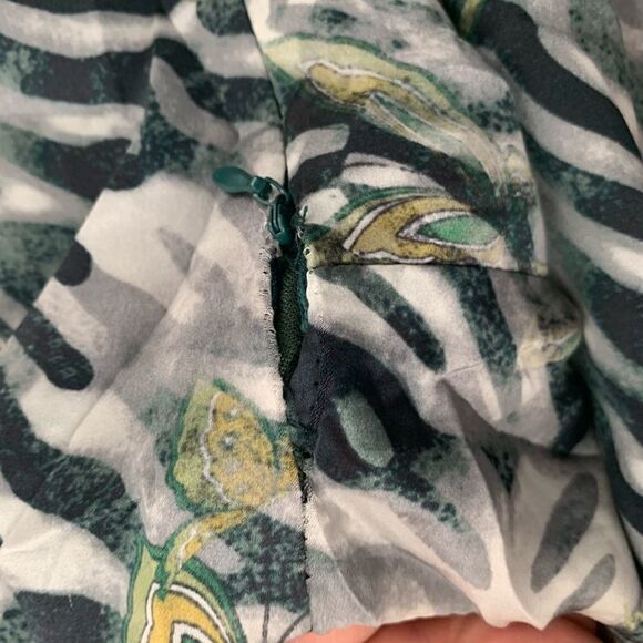 Miss Money Money One Shoulder Silk Dress - Picture 4 of 10